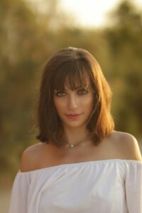 Stylish woman over 40 with a fresh modern haircut